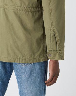 MĘSKA KURTKA PRZEJŚCIOWA WRANGLER FIELD JACKET IVY GREEN W4F1VEXIX