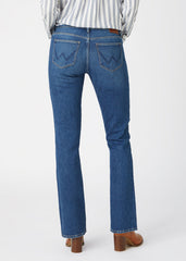 WRANGLER BOOTCUT DAMSKIE SPODNIE JEANSOWE Air Blue W28BJX386