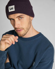 LEE BEANIE MĘSKA CZAPKA ZIMOWA VELVET LP514774