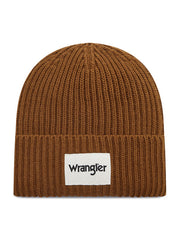 WRANGLER RIB BEANIE MĘSKA CZAPKA ZIMOWA LOGO NUTMEG W0W2UHH02