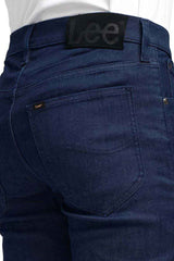 LEE DAREN ZIP FLY MĘSKIE SPODNIE JEANSOWE JEANSY DARK BLUE WOOD L707DHJR