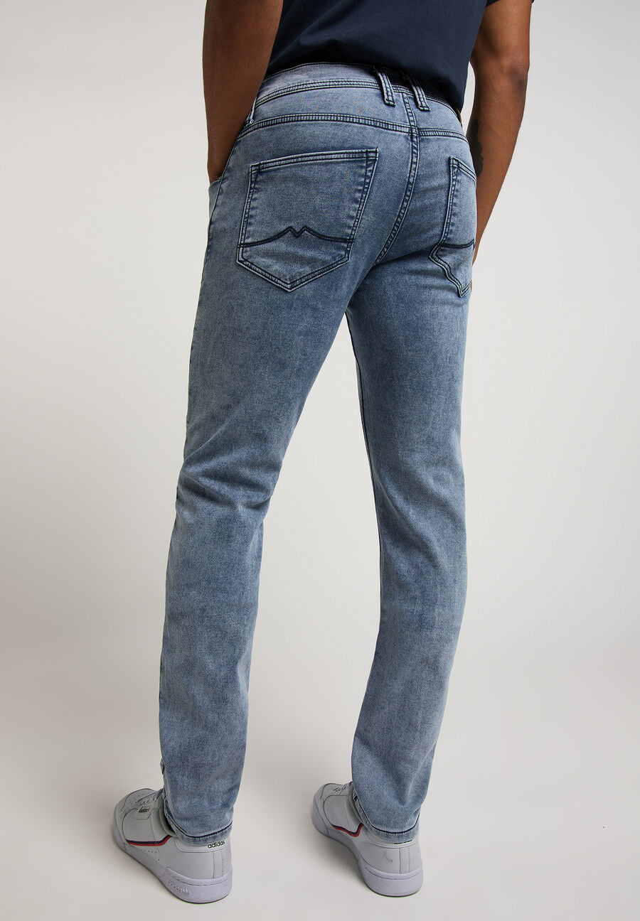 MUSTANG MĘSKIE SPODNIE JEANSOWE OREGON TAPERED K DENIM BLUE 1012681 5000 413