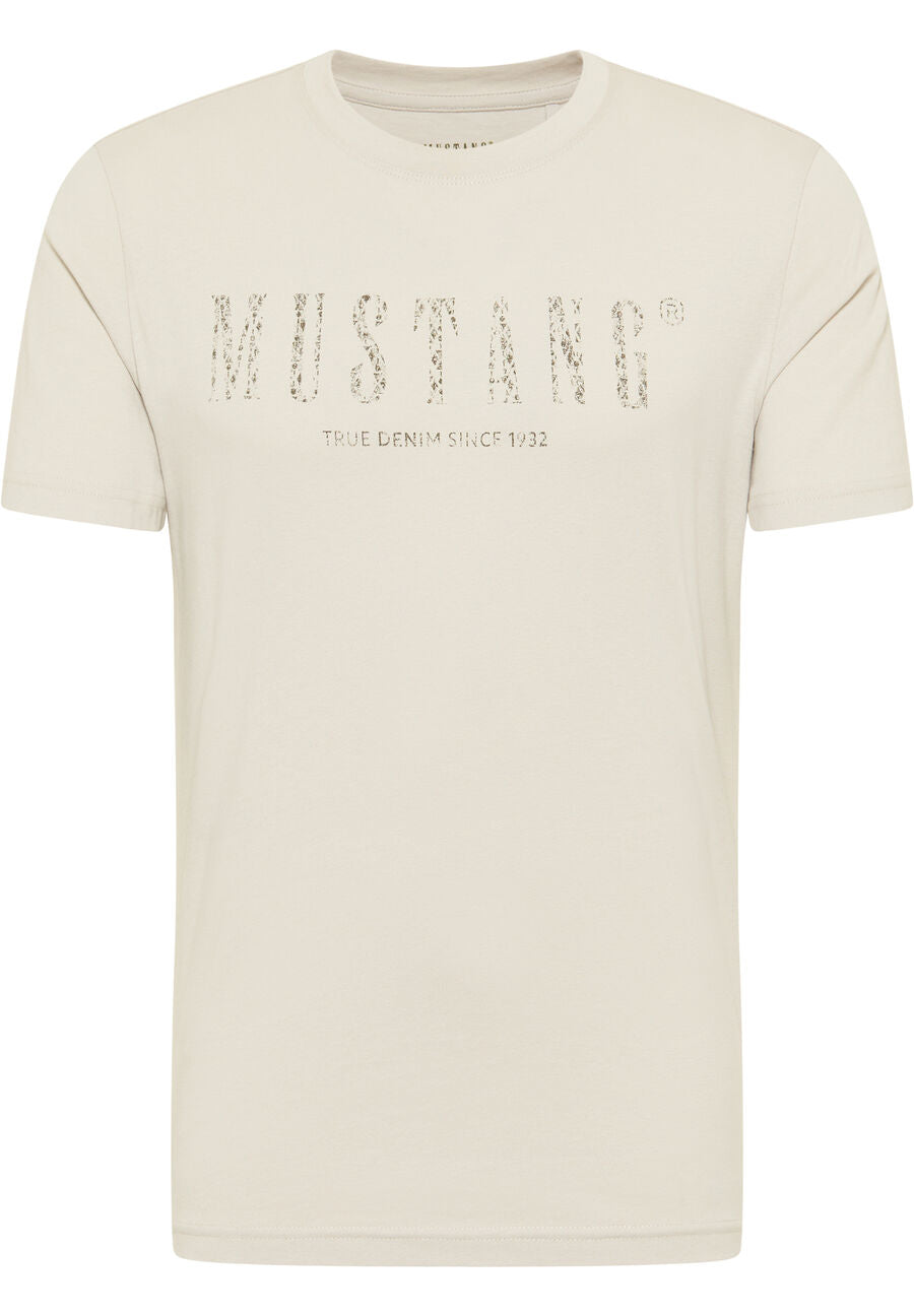 MUSTANG ALEX C PRINT MĘSKI T-SHIRT KOSZULKA LOGO NADRUK MOONSTRUCK 1013535 2081