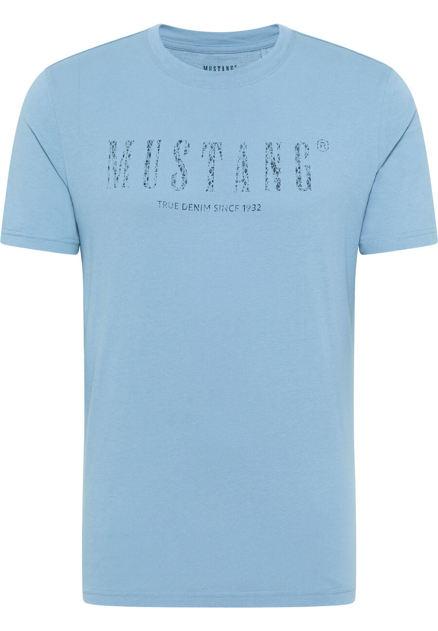 MUSTANG ALEX C PRINT FADED DENIM 1013535 5124