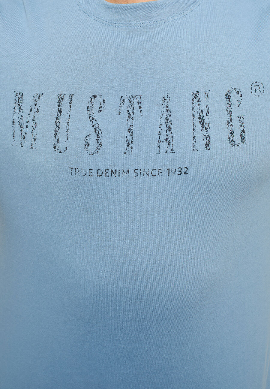 MUSTANG ALEX C PRINT FADED DENIM 1013535 5124