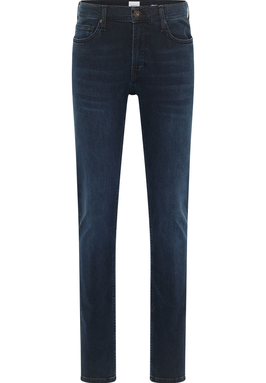 Męskie Spodnie Jeansowe MUSTANG Frisco Skinny DENIM BLUE 1013613 5000 983