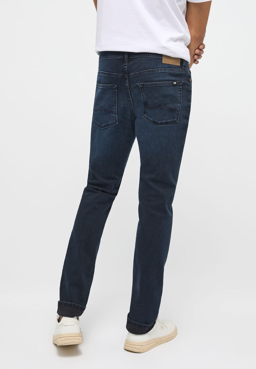 Męskie Spodnie Jeansowe MUSTANG Frisco Skinny DENIM BLUE 1013613 5000 983