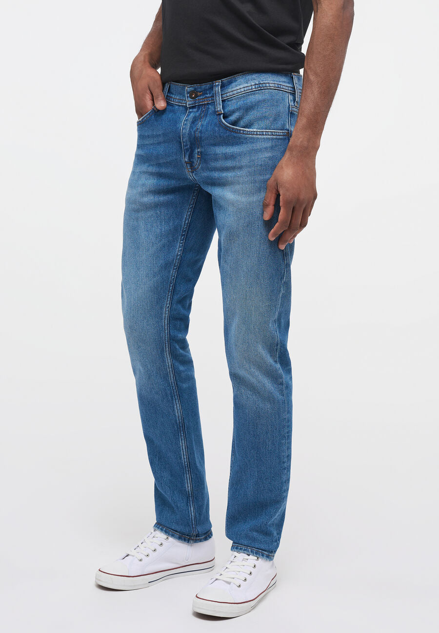 MUSTANG OREGON TAPERED MĘSKIE SPODNIE JEANSOWE JEANSY DENIM BLUE 1013667 5000 582