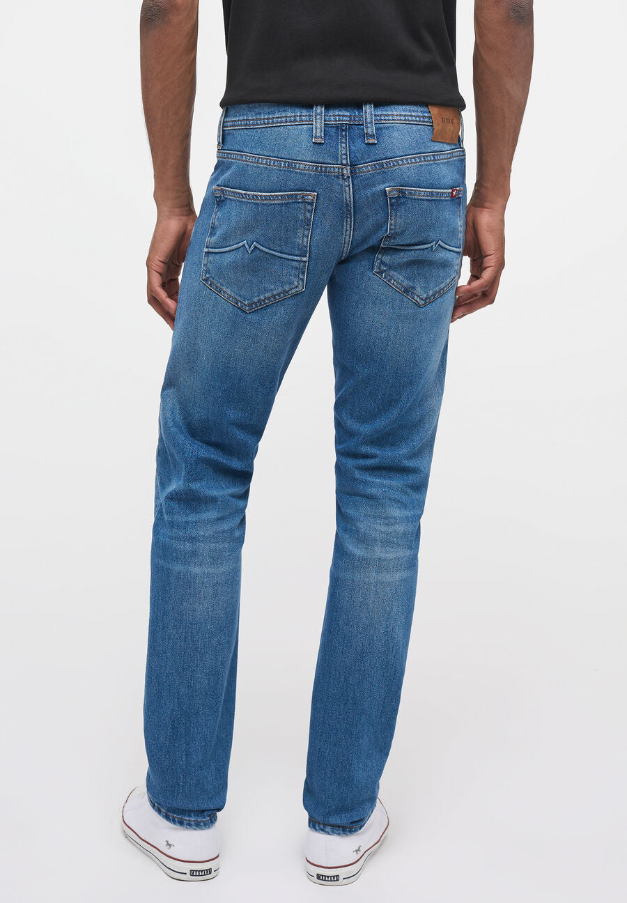 MUSTANG OREGON TAPERED MĘSKIE SPODNIE JEANSOWE JEANSY DENIM BLUE 1013667 5000 582