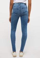 MUSTANG GEORGIA SUPER SKINNY DAMSKIE SPODNIE JEANSOWE JEANSY DENIM BLUE 1013578 5000 682