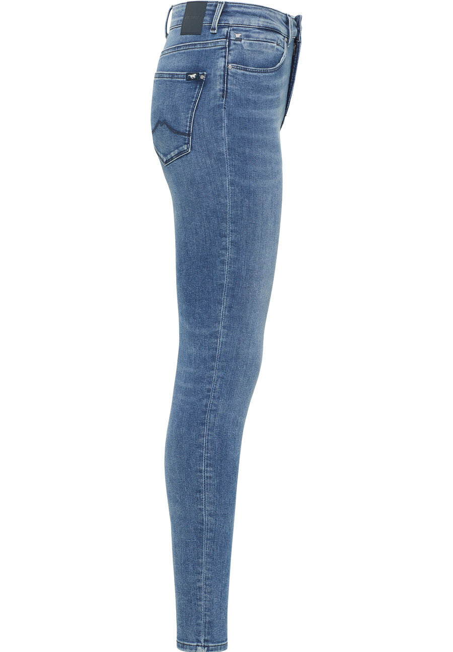 MUSTANG GEORGIA SUPER SKINNY DAMSKIE SPODNIE JEANSOWE JEANSY DENIM BLUE 1013578 5000 682