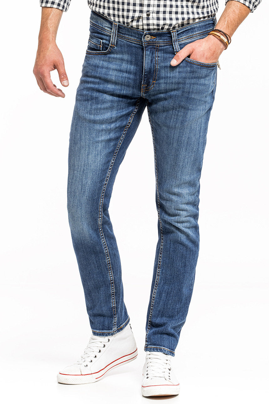 MUSTANG OREGON TAPERED MĘSKIE SPODNIE JEANSOWE JEANSY DENIM BLUE 1014041 5000 883