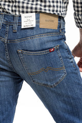 MUSTANG OREGON TAPERED MĘSKIE SPODNIE JEANSOWE JEANSY DENIM BLUE 1014041 5000 883