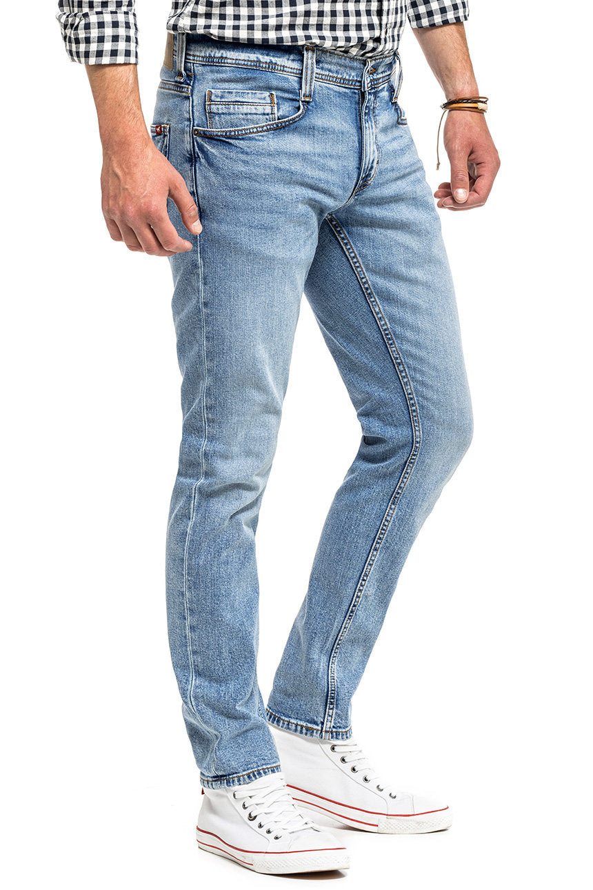 MUSTANG OREGON TAPERED MĘSKIE SPODNIE JEANSOWE JEANSY DENIM BLUE 1014040 5000 202