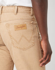 WRANGLER TEXAS MĘSKIE SPODNIE MATERIAŁOWE TIGERS EYE W121DRC20