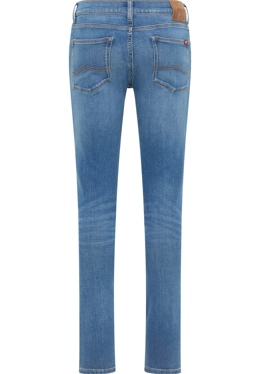 MUSTANG ATLANTA SUPER SKINNY MĘSKIE SPODNIE JEANSOWE JEANSY DENIM BLUE 1013679 5000 582