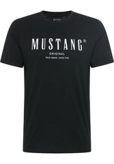 MUSTANG ALEX C PRINT MĘSKI T-SHIRT KOSZULKA BLACK 1013802 4142