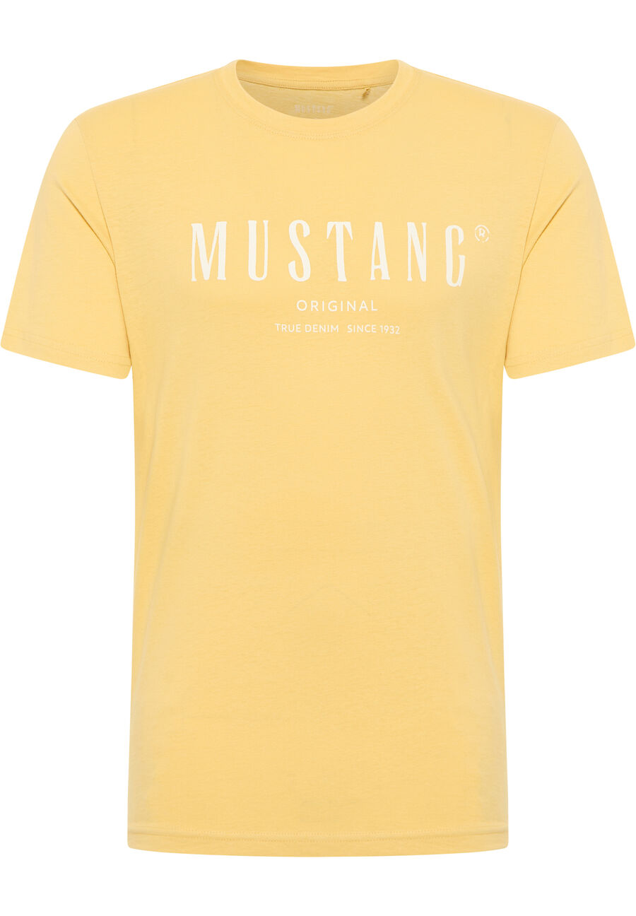 MUSTANG ALEX C PRINT MĘSKI T-SHIRT KOSZULKA LOGO JOJOBA 1013802 9051