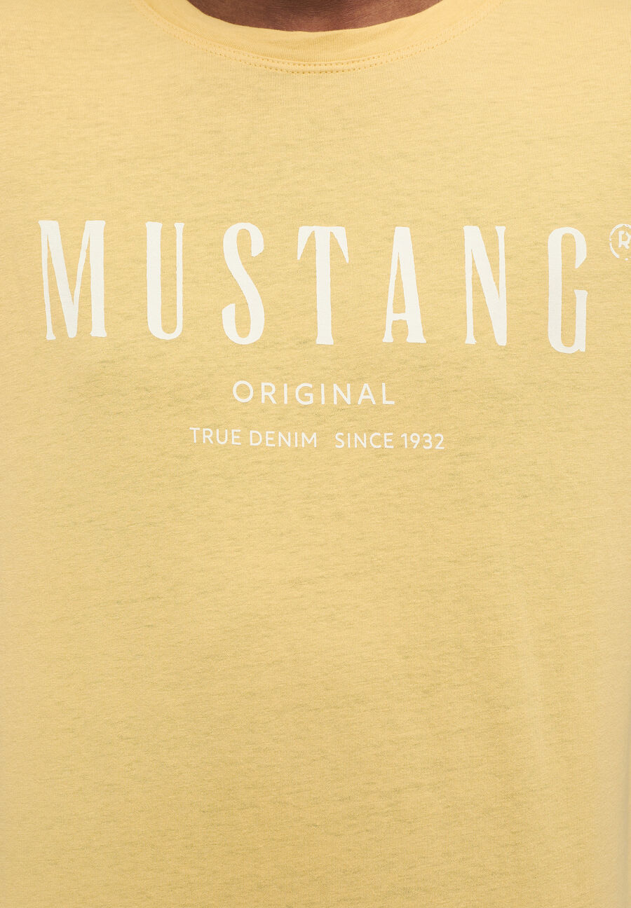 MUSTANG ALEX C PRINT MĘSKI T-SHIRT KOSZULKA LOGO JOJOBA 1013802 9051