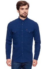 KOSZULA LEE WESTERN SHIRT DEEP INDIGO L644EMPS