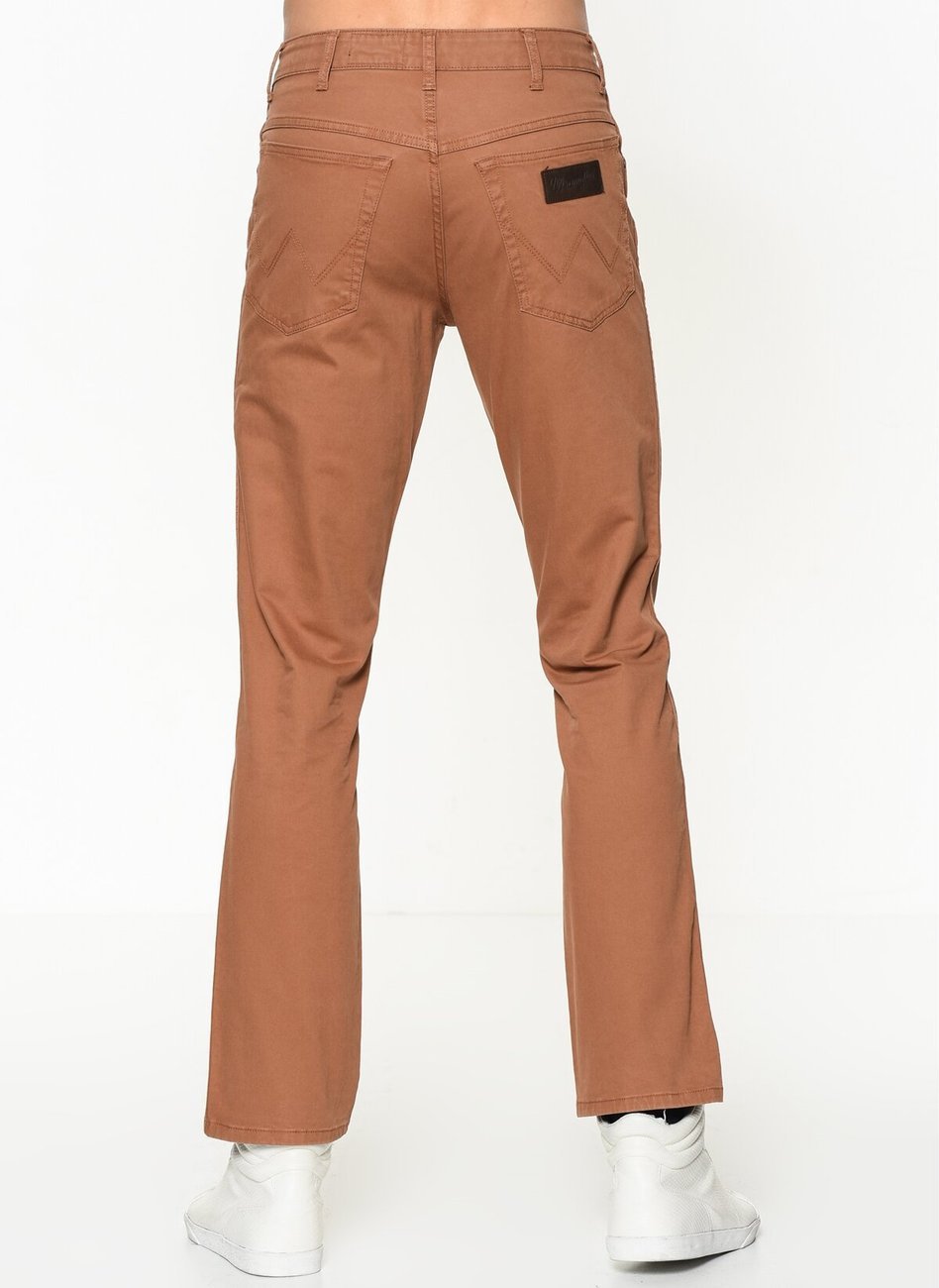 WRANGLER SPODNIE MĘSKIE TEXAS BROWN W121AP89K