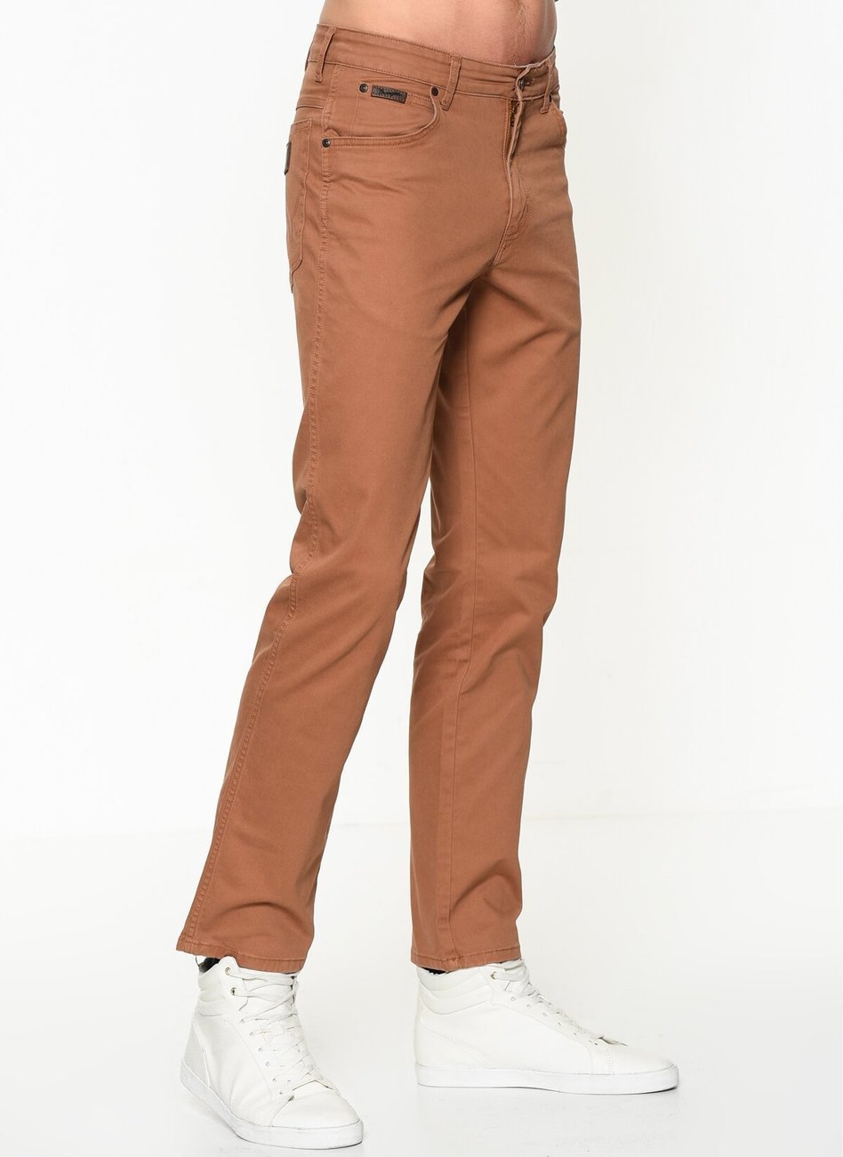 WRANGLER SPODNIE MĘSKIE TEXAS BROWN W121AP89K