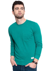 BLUZA MĘSKA LEE POCKET SWS BAYOU GREEN L82BOTSL