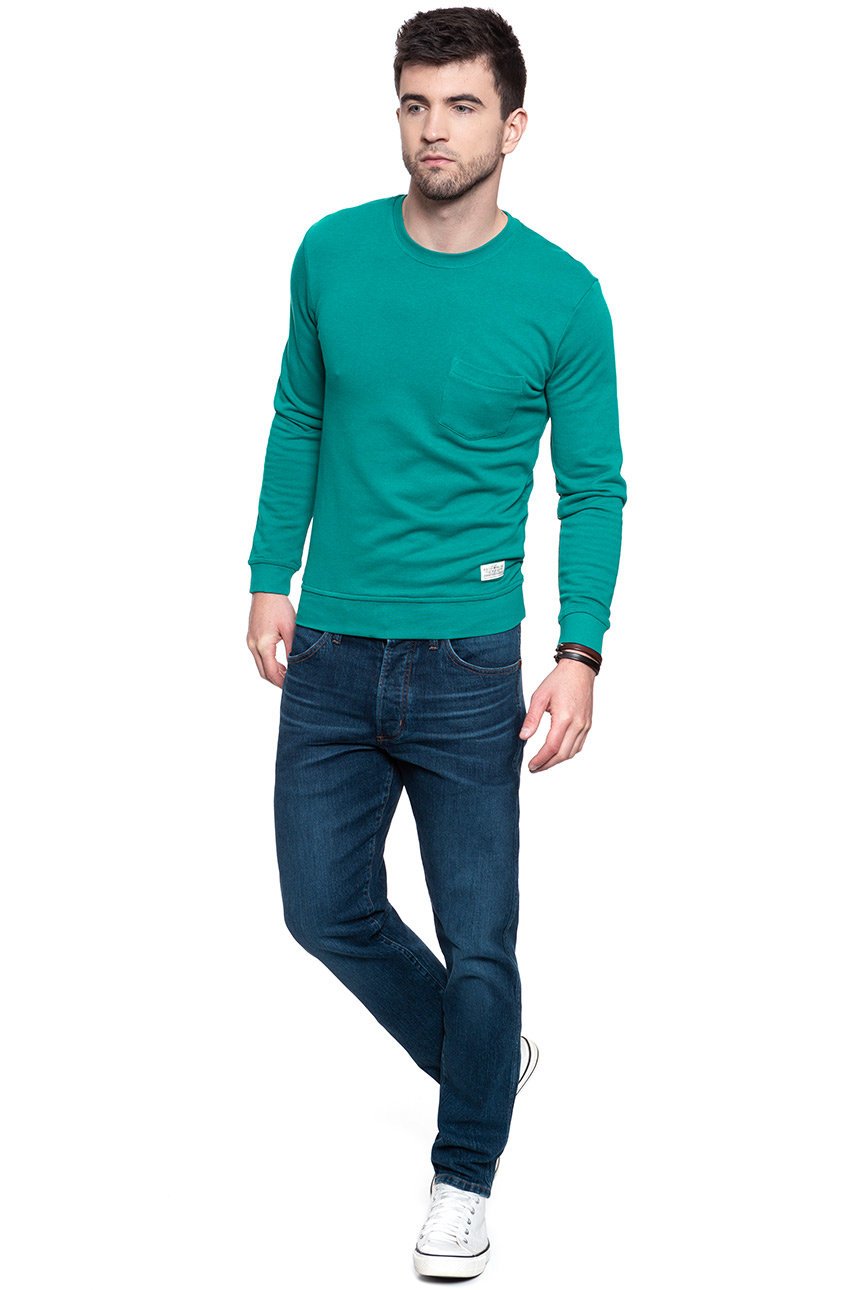 BLUZA MĘSKA LEE POCKET SWS BAYOU GREEN L82BOTSL