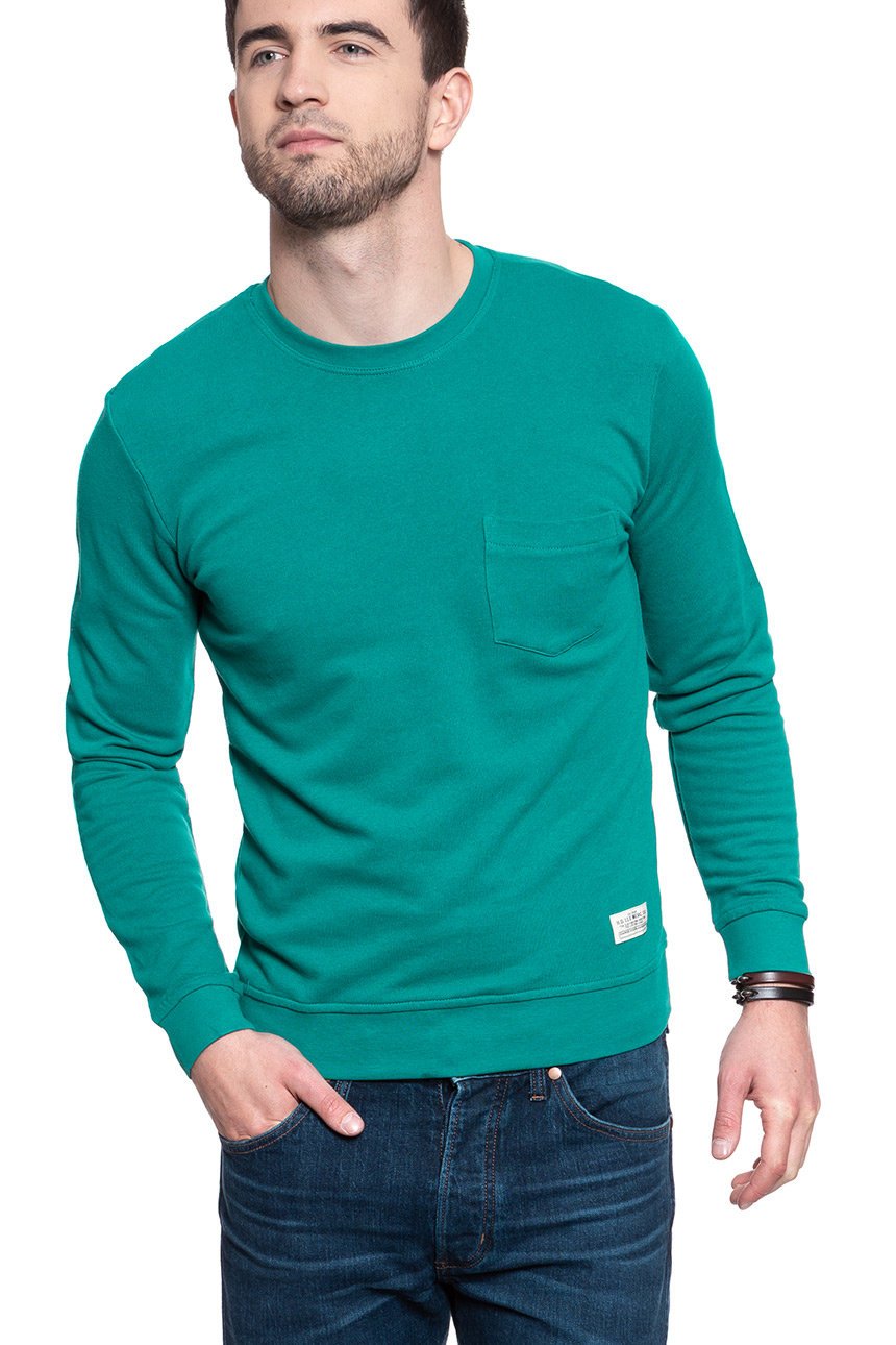 BLUZA MĘSKA LEE POCKET SWS BAYOU GREEN L82BOTSL