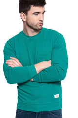 BLUZA MĘSKA LEE POCKET SWS BAYOU GREEN L82BOTSL