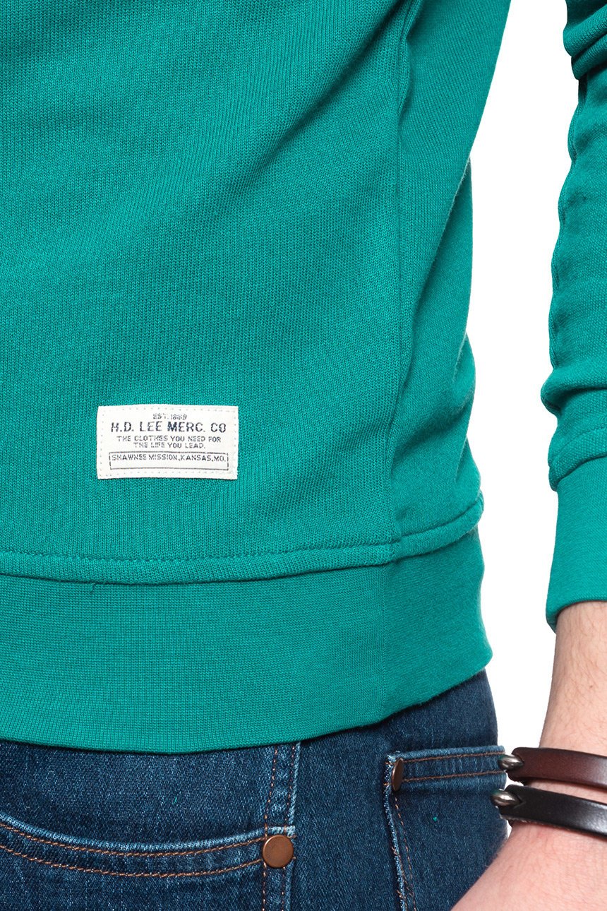 BLUZA MĘSKA LEE POCKET SWS BAYOU GREEN L82BOTSL