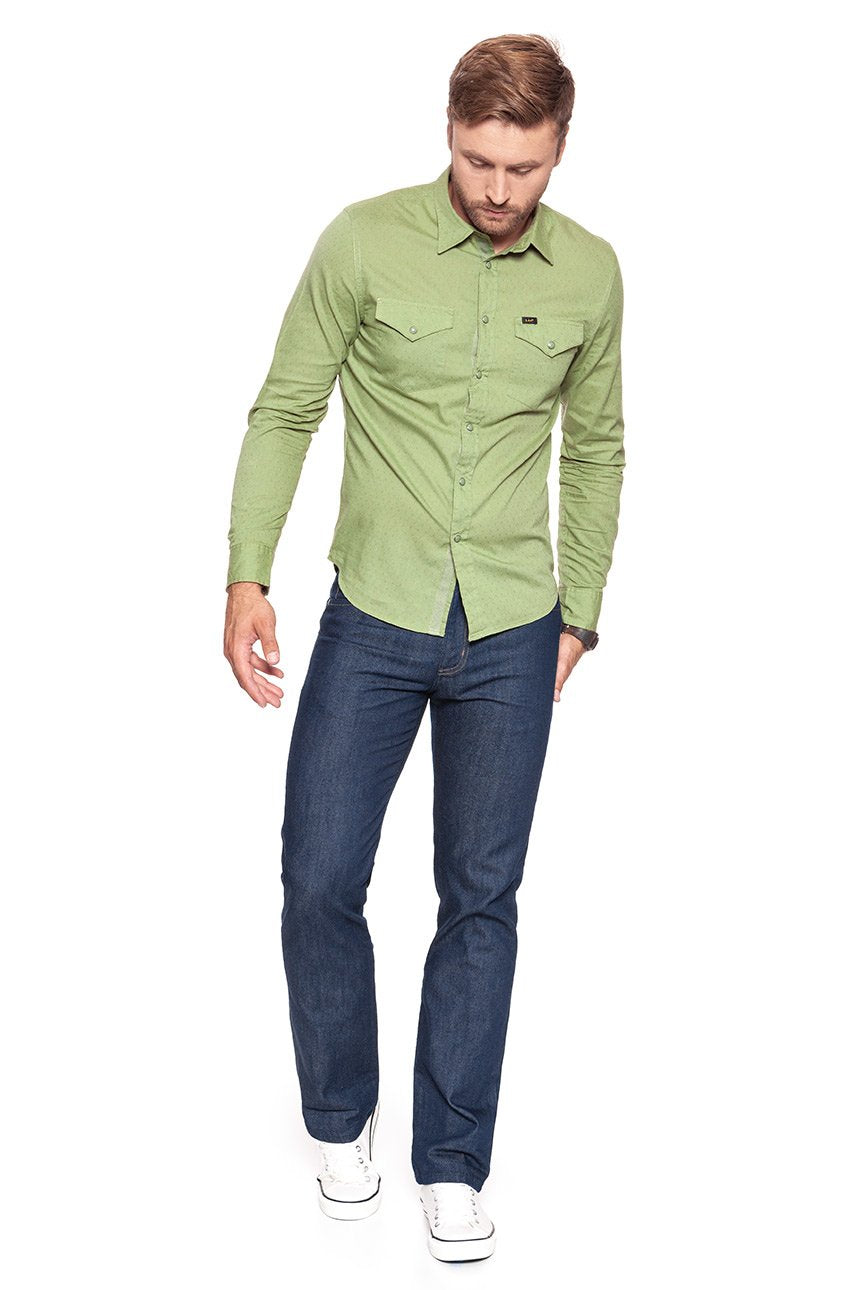 KOSZULA LEE WESTERN SHIRT SAGE L644IBSN