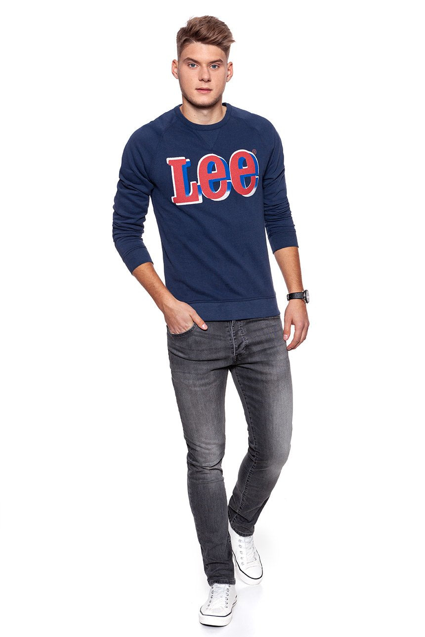 BLUZA MĘSKA LEE SWS NAVY L82CDE35