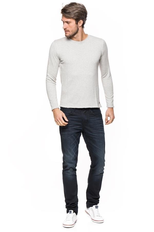 MĘSKI SWETER TOM TAILOR CABLE CREW-NECK SWEATER