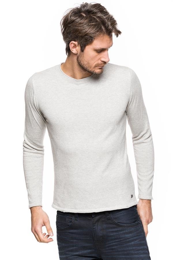 MĘSKI SWETER TOM TAILOR CABLE CREW-NECK SWEATER