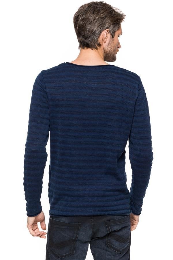 MĘSKI SWETER TOM TAILOR INDIGO SWEATER 3019542.00.12 COL. 6889