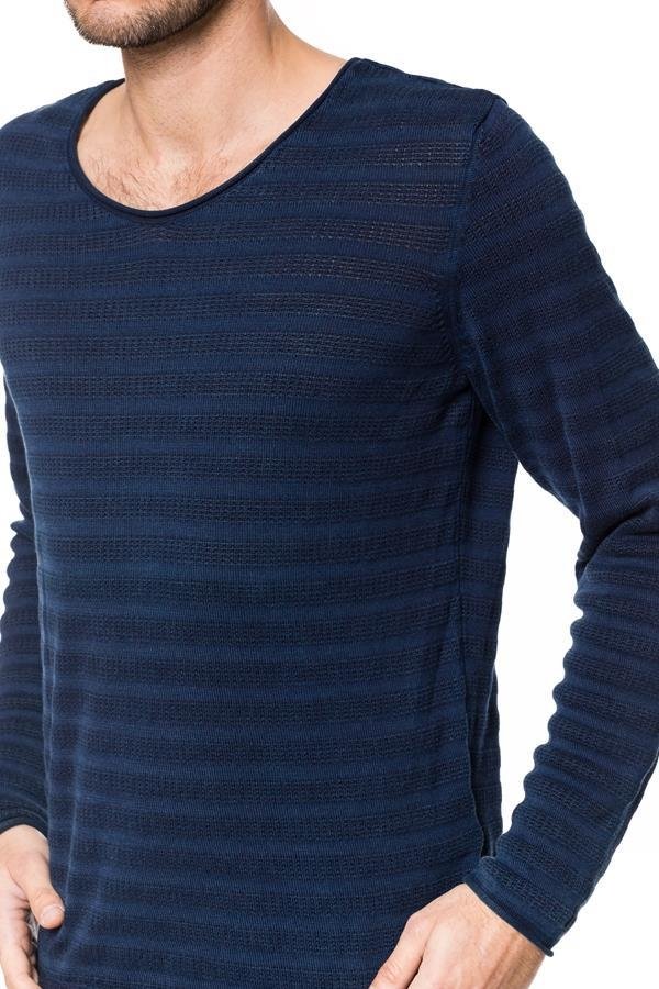 MĘSKI SWETER TOM TAILOR INDIGO SWEATER 3019542.00.12 COL. 6889