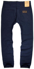 MĘSKIE SPODNIE MATERIAŁOWE WRANGLER ARIZONA STRETCH NAVY W12OT2114      $