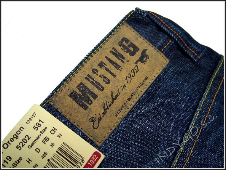 MUSTANG NEW OREGON AUTHENTIC VINTAGE DENIM 3119 5202 581      $