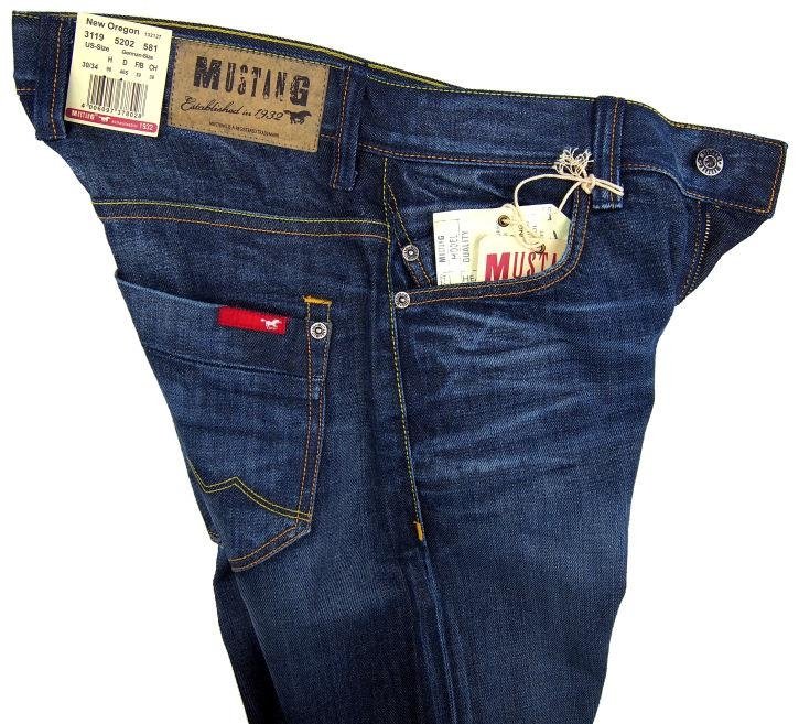 MUSTANG NEW OREGON AUTHENTIC VINTAGE DENIM 3119 5202 581      $