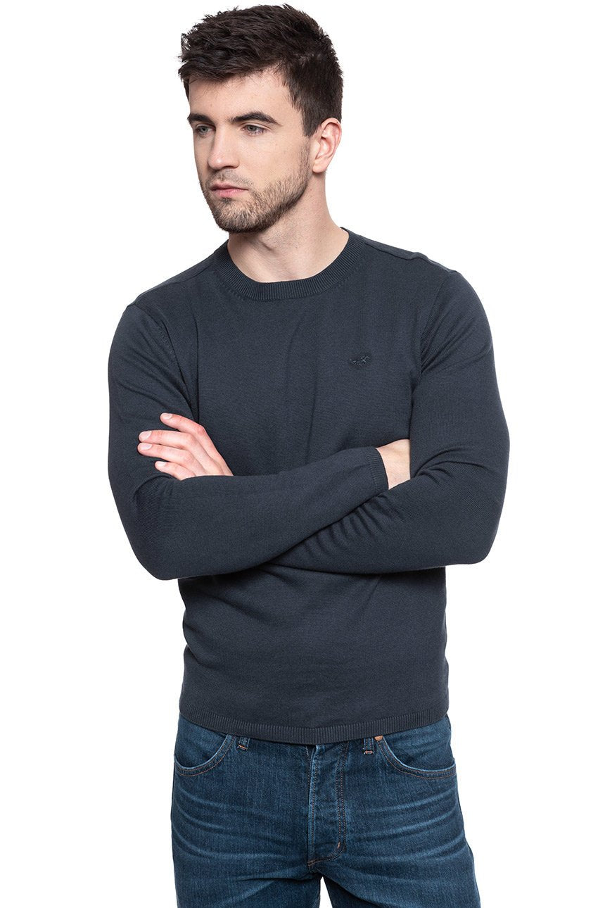 MĘSKI SWETER MUSTANG Basic C-Neck Jumper 1001097 4085