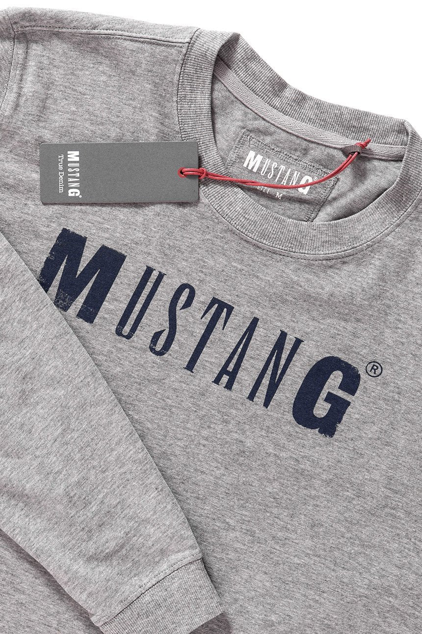 MUSTANG LOGO print Sweater 1004753 4140