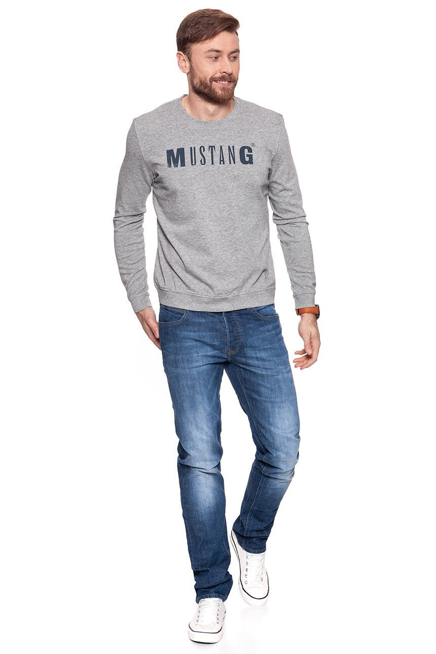 MUSTANG LOGO print Sweater 1004753 4140