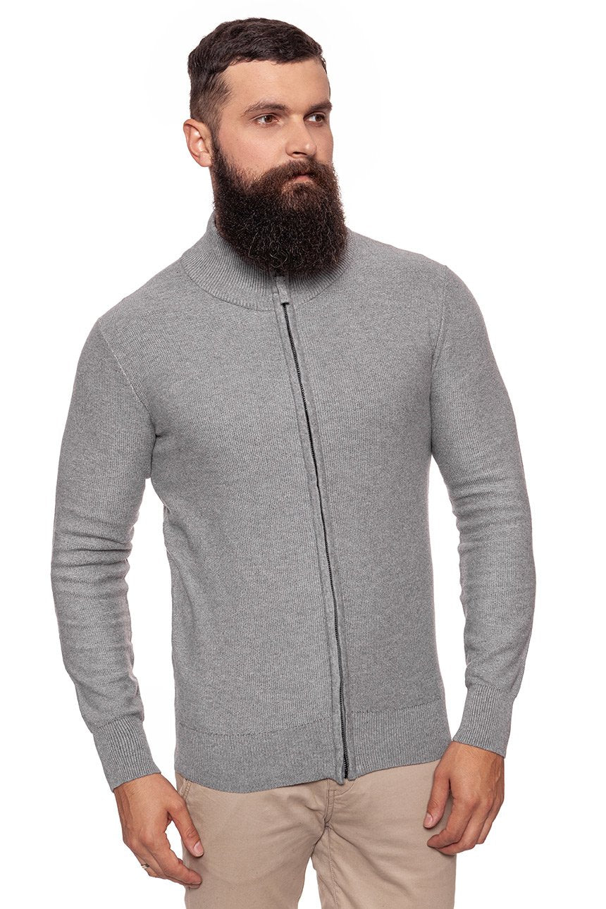 MĘSKI SWETER MUSTANG Zip Cardigan 1005286 4140