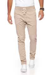 WRANGLER SPODNIE MĘSKIE DRAWSTRING CHINO CAMEL WASHED W16DP749J      $