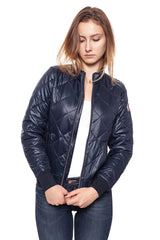 DAMSKA KURTKA PRZEJŚCIOWA MUSTANG QUILTED BLOUSON DARK NAVY 1005427 4082