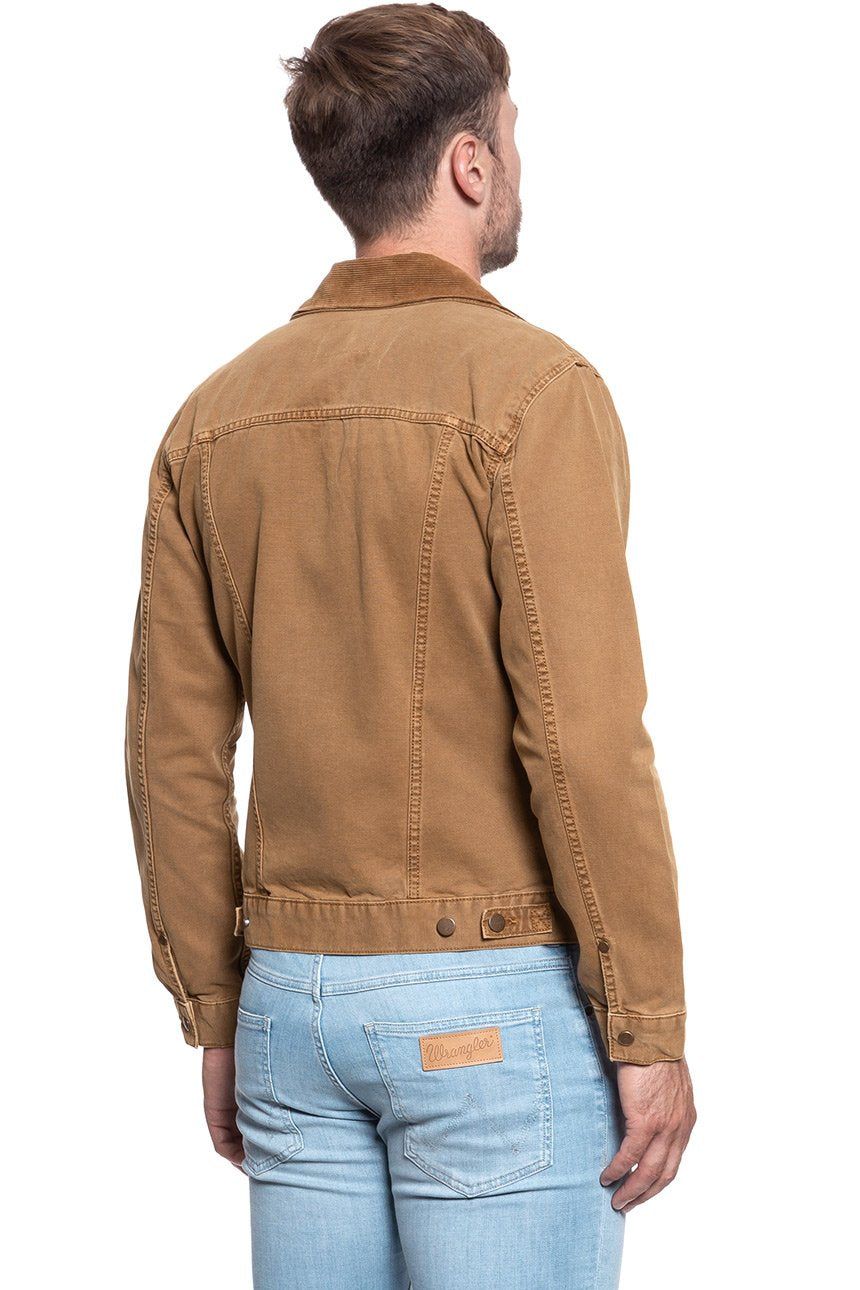 KOSZULA JEANSOWA MĘSKA WRANGLER WESTERN JACKET CHIPMUNK W4620WUFE