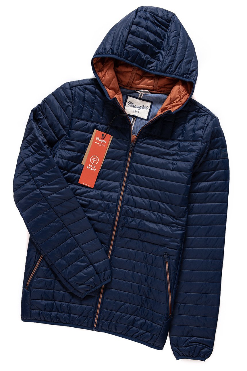 KURTKA WRANGLER PUFFER NAVY W4647YD35