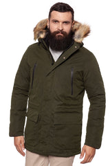 KURTKA ZIMOWA WRANGLER PARKA IVY W4699XURY