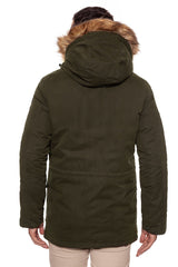 KURTKA ZIMOWA WRANGLER PARKA IVY W4699XURY